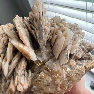 Fluorite in Barite specimen XL